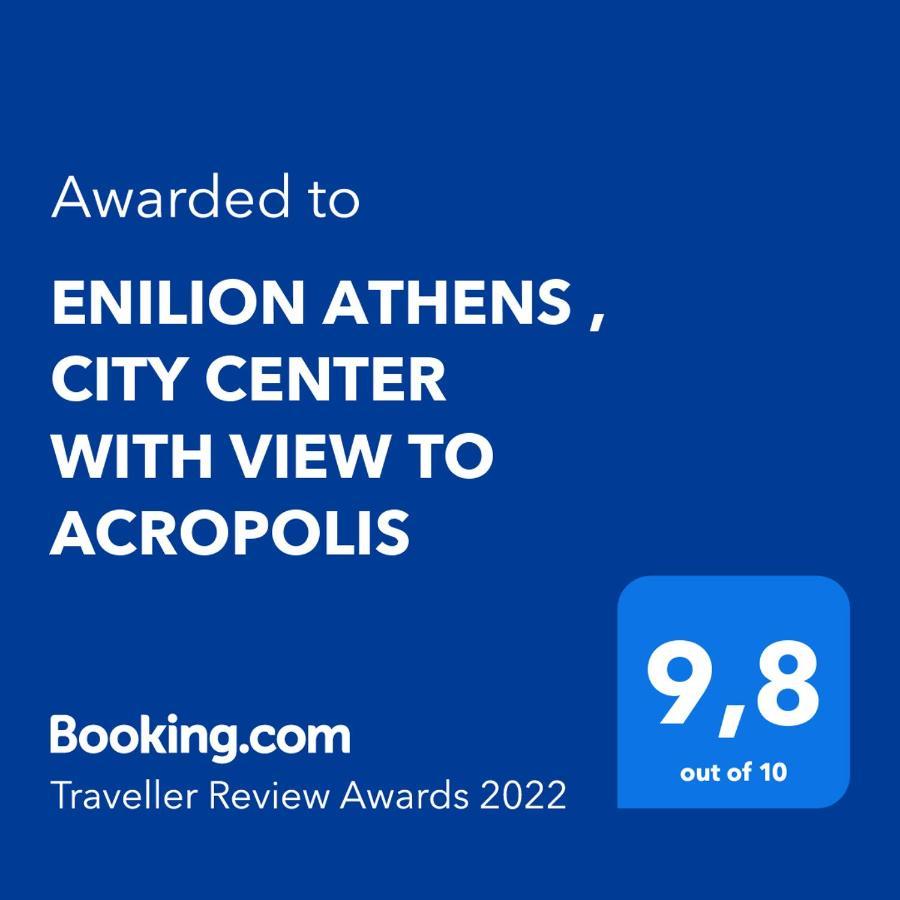 Enilion Athens , City Center With View To Acropolis Kültér fotó